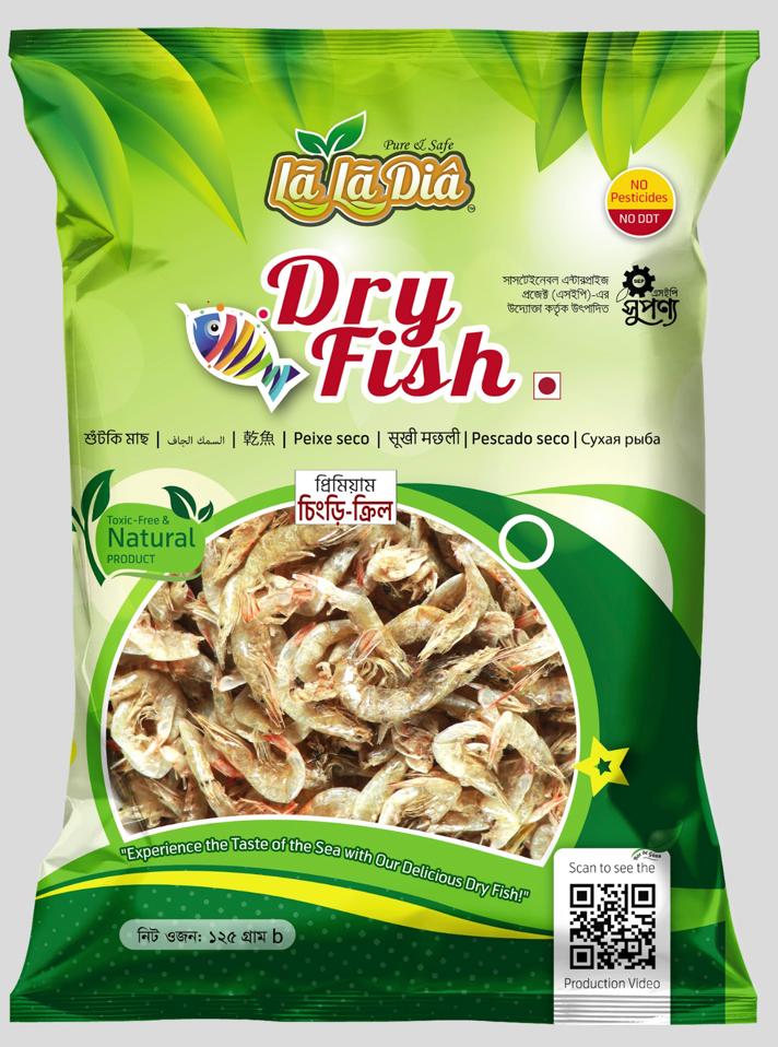 LalaDia Dry Fish (Crill/Chingri)