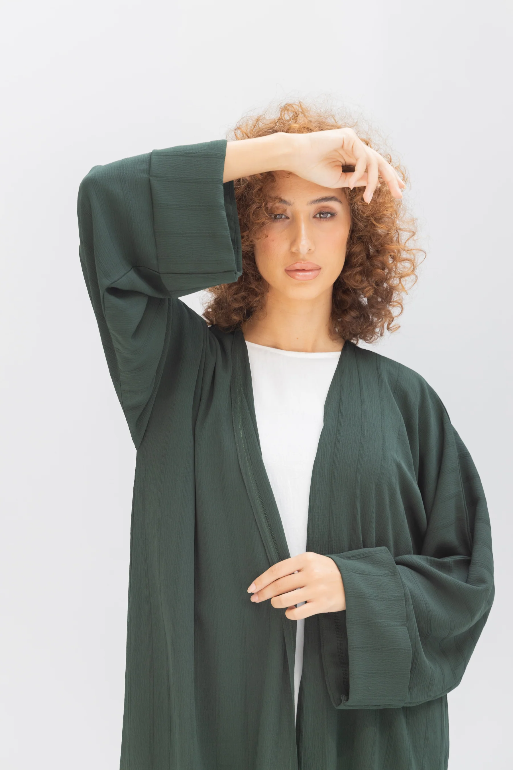 Black Color Abaya with Embr